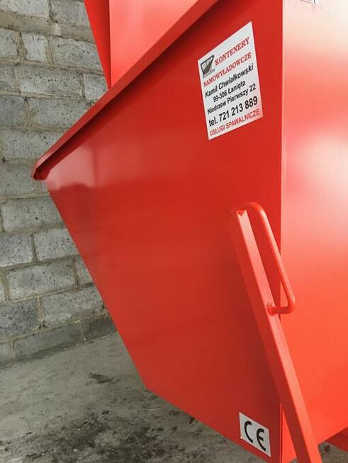 Koliba, Łycha wywrotna, kontener samowyładowczy, pojemnik 1m3