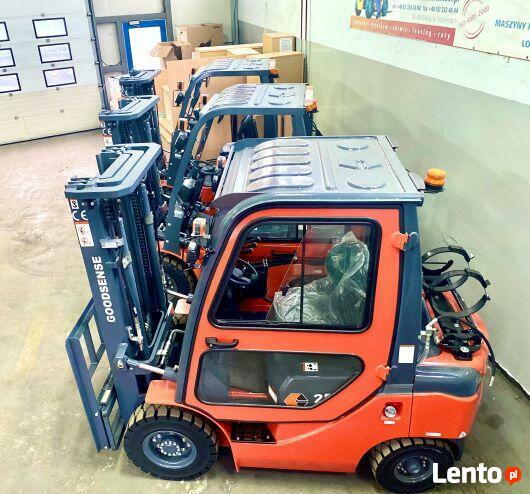 Wózek widłowy 7 ton Nowy - LPG Triplex Kabina z Pozycjonerem
