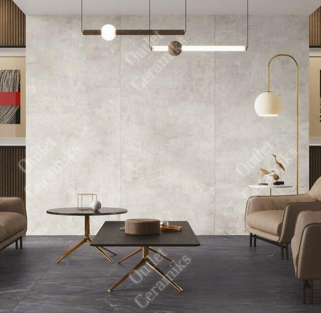 Softcement white płytki ścienne polerowane 120x120 Cerrad