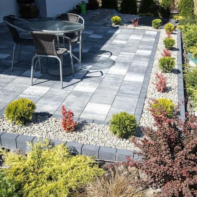 Kostka brukowa, płyty tarasowe, obrzeża, palisady, ogrodzenia