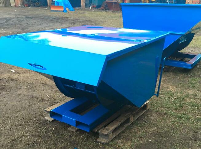 Koleba, pojemnik, kontener samowyladowczy 1,5m3 CE+GWARANCJA