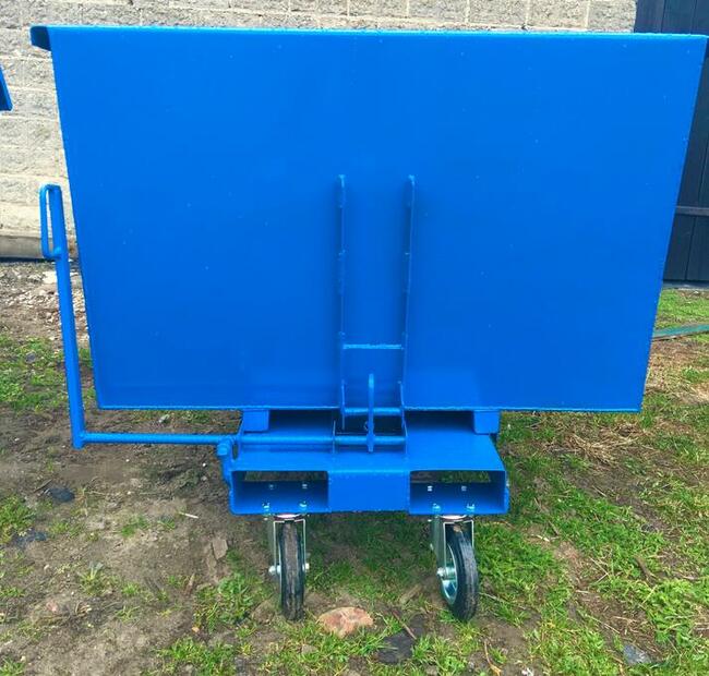 Koleba, pojemnik, kontener samowyladowczy 1m3 z CE+GWARANCJA