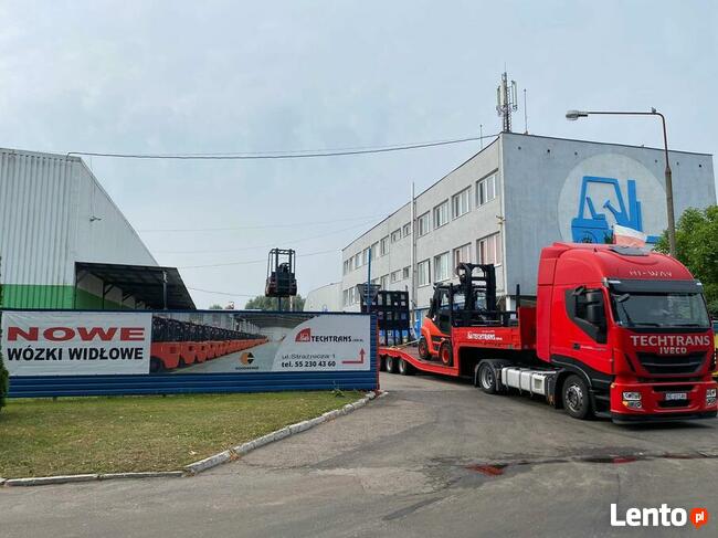 Wózek widłowy 7 ton Nowy - LPG Triplex Kabina z Pozycjonerem