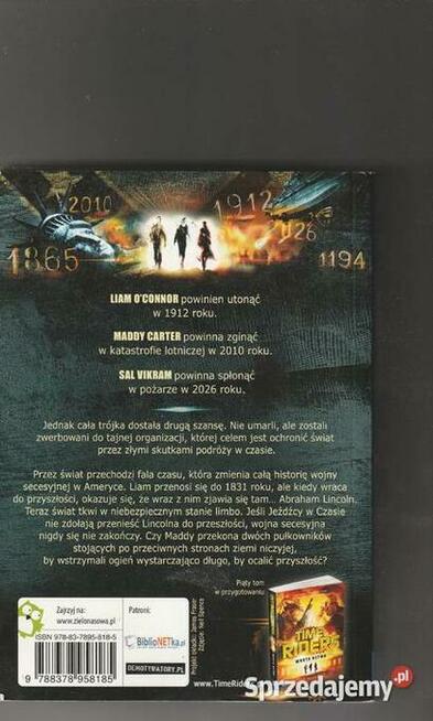 Time Riders Tom 4 Wieczna wojna Alex Scarrow