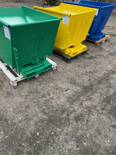 Kontener samowyładowczy, koleba, pojemnik 0,5 m3 - 3 szt!