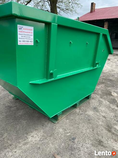Kontener, mulda 3 m3, bramowiec, hakowiec, koleba, pojemnik.
