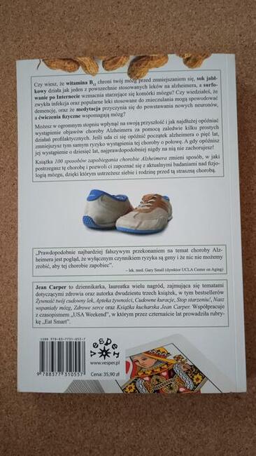 100 sposobów zapobiegania chorobie Alzheimera