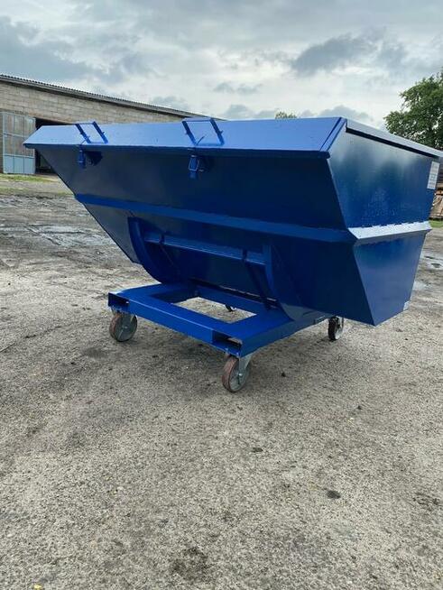 Kontener uchylny, koleba samowyładowcza, koliba, szufla 2m3