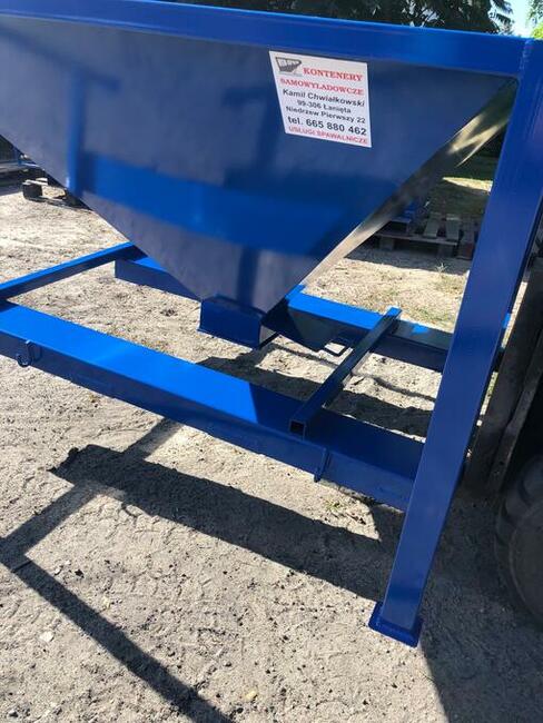 Kosz zasypowy do big bag, bufor, workownica.