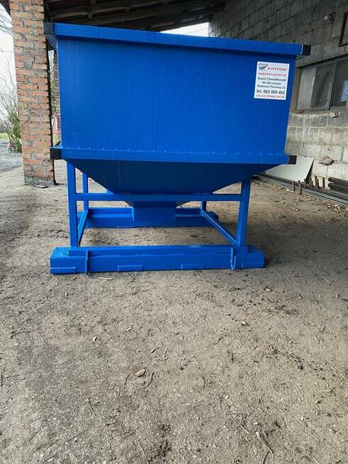 Kosz zasypowy do big bag, bufor, workownica.