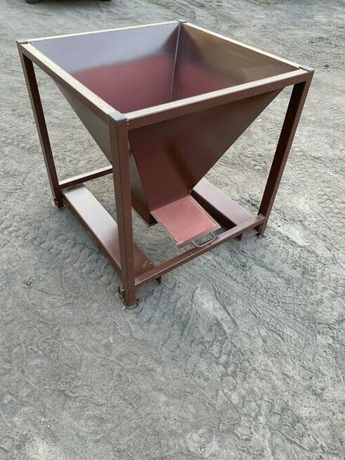 Kosz zasypowy do big bag, workownica, bufor, lejek.