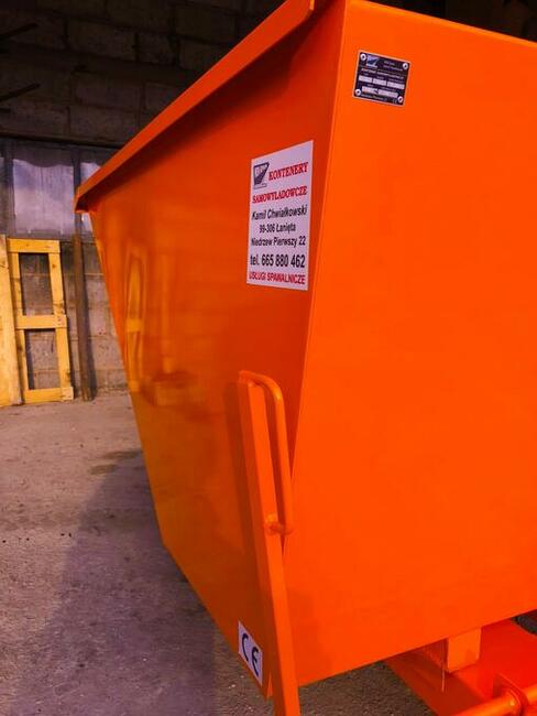 Kontener samowyładowczy, pojemnik, koleba, koliba 1 m3!