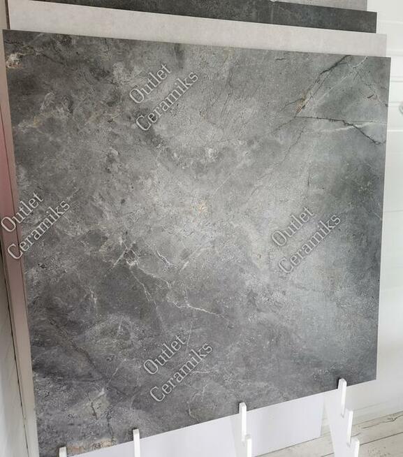 Płytki łazienkowe marmur 120x120 Masterstone grafit Cerrad