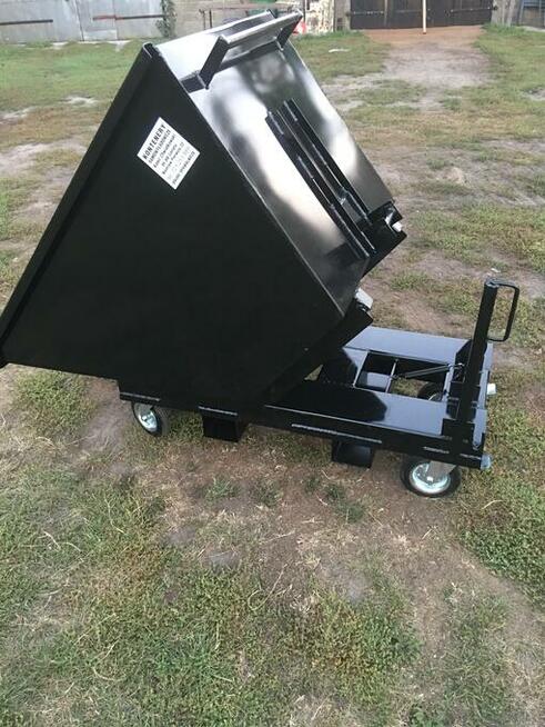 Pojemnik, koleba, kontener samowyładowczy 0,5m3 CE+GWARANCJA