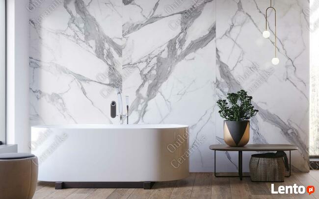 Calacatta white płytki ścienne łazienkowe, kuchenne, slonowe