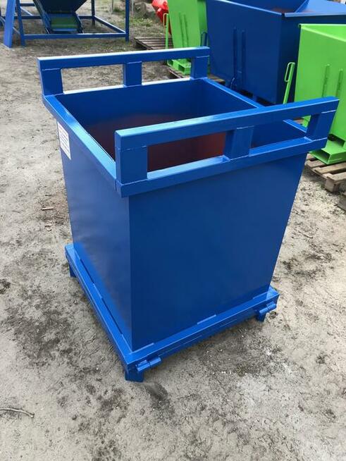 Kontener samowyładowczy, pojemnik, koleba 0,5m3