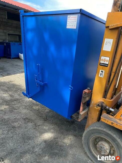 Kontener na odpady, kontener samowyładowczy 1,7 m3!