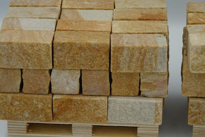 Murak kamień murowy cięty łupany 20x20x40 cm piaskowiec