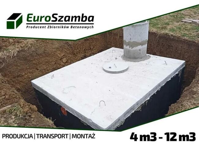 Ruda Śląska Szamba betonowe ATESTY 4-12m3