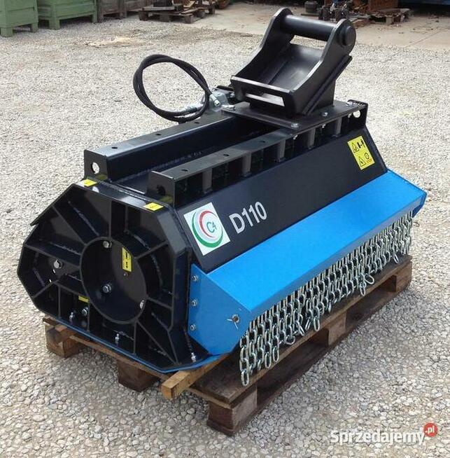 Profesjonalny mulczer C4 do koparek i koparko-ładowarek