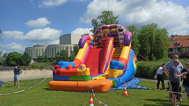 Eurobungee, dmuchaniec, zjeżdzalnia, plac zabaw/ wynajem