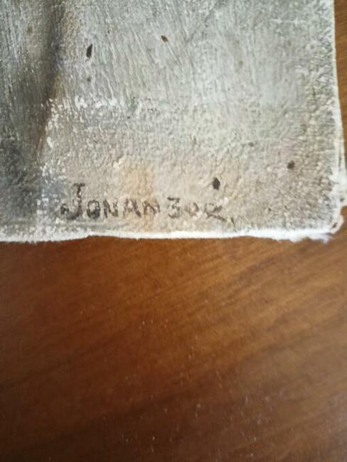 Obraz olej około 100 lat