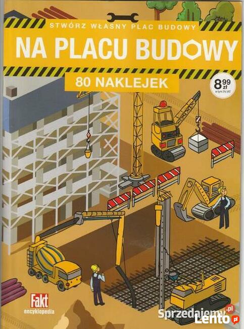 Na placu budowy 80 naklejek