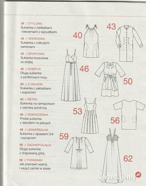 BURDA 2 / 2019 Sukienki