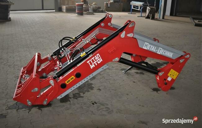ŁADOWACZ CZOŁOWY DO CIĄGNIKA do 80 KM MT 01 MINI TUR