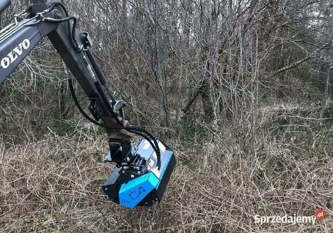 Profesjonalna kosiarka bijakowa C4 do minikoparek 1,5-5,0 t