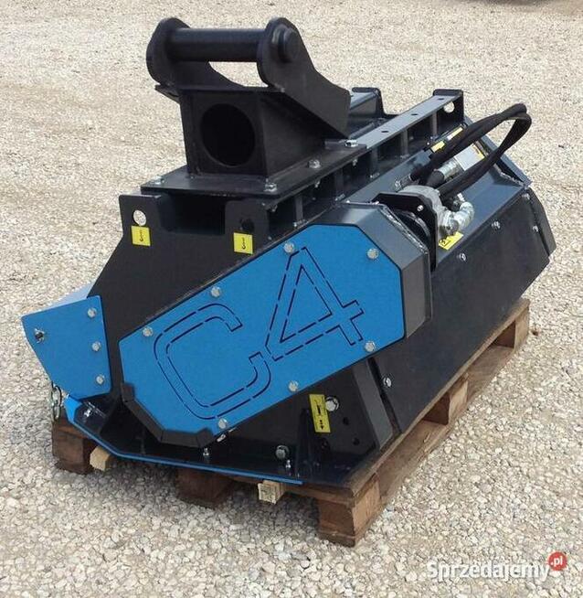 Profesjonalny mulczer C4 do koparek i koparko-ładowarek