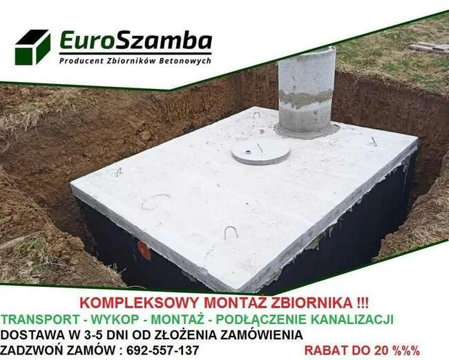 Szamba, Szambo Betonowe, Piwnice - tanio, rabaty PRODUCENT