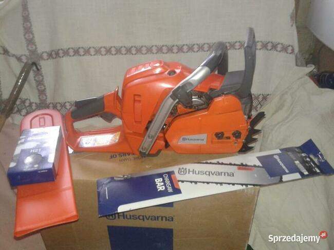 Pilarka spalinowa HUSQVARNA 555 4,2KM pila jak nowa