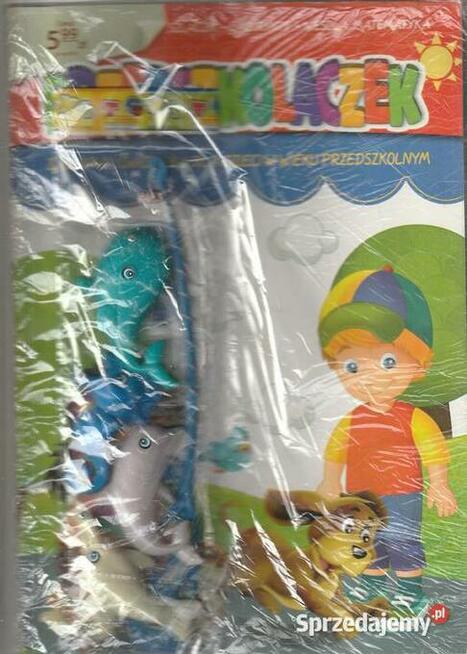 Przedszkolaczek 4/2016 + zabawka rybki z wędką.