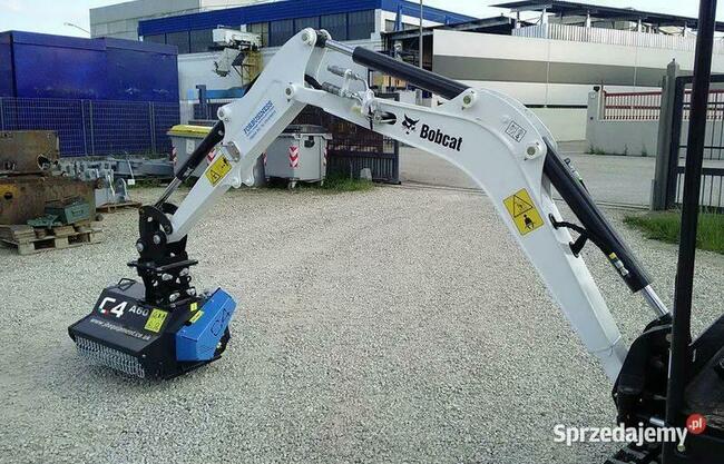 Profesjonalna kosiarka bijakowa C4 do minikoparek 1,5-5,0 t