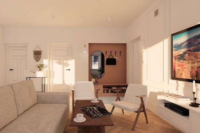 projektowanie wnętrz / projekt wnętrza mieszkania