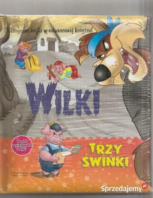 WILKI CZERWONY KAPTUREK TRZY ŚWINKI