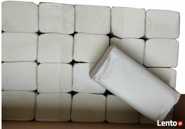 Ręczniki papierowe ZZ białe II warst. 100% celuloza, 3000szt