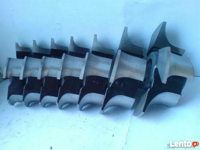 Frez, Frezy do drewna do ćwierćwałków przedłużane wklęsłe