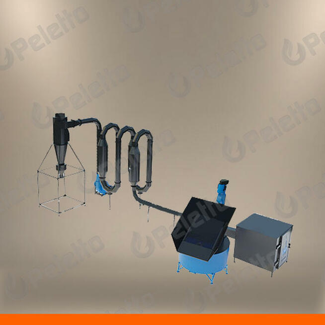 Aerodynamiczna suszarnia do trocin SA-400 400 kg/h