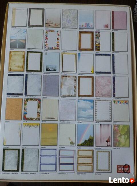 ETYKIETY MAŁE 5 opakowań po 12 arkuszy (252 sztuki)