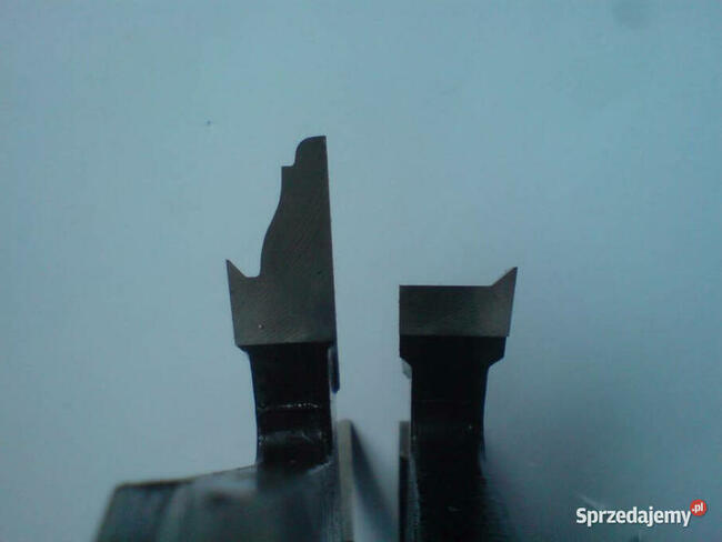 Frezy do drzwi do 45 mm z fazą pod kasetony, szyby (łuki)