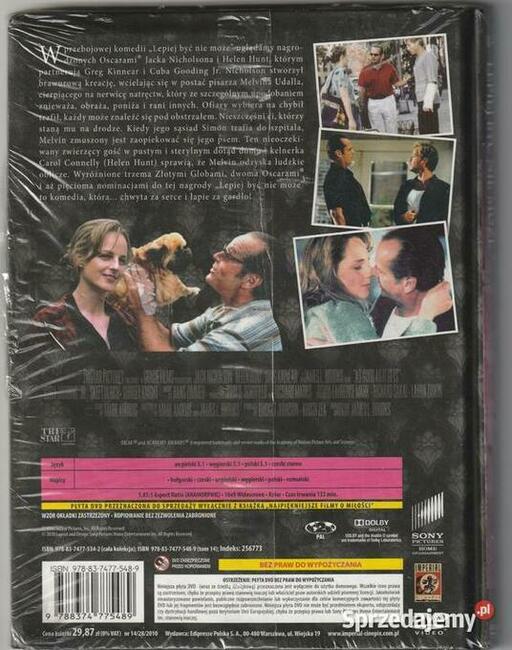 Lepiej być nie może. Jack Nicholson DVD