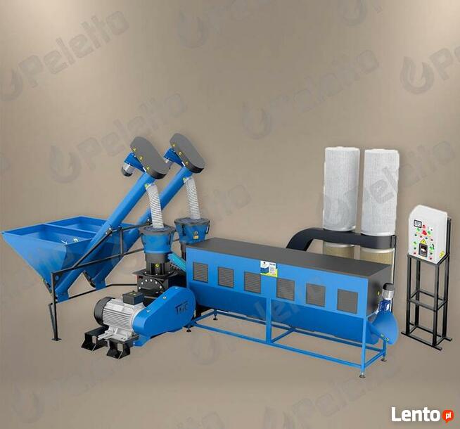 Linia do produkcji peletu PELETON DUO, dwie peleciarki!