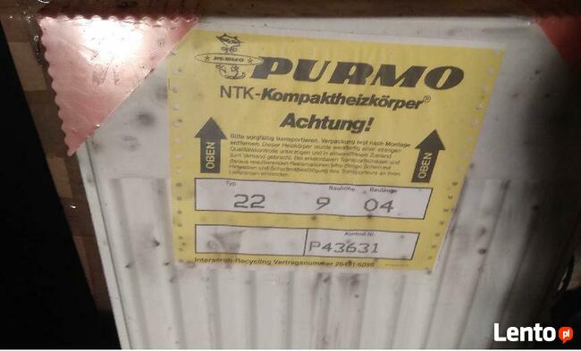 Grzejniki Purmo kpl 3szt (mix)