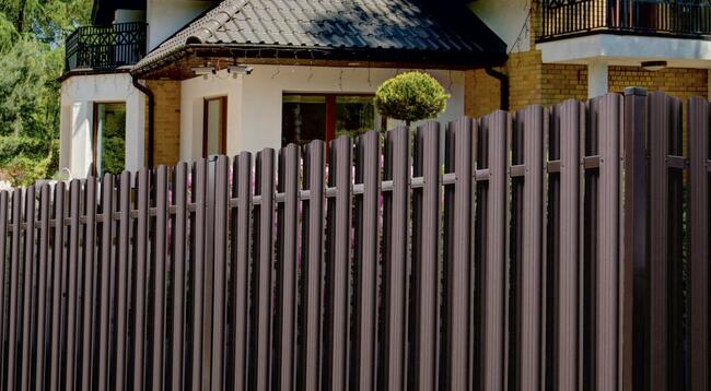 Sztacheta metalowa 11,5 cm - różne wzory