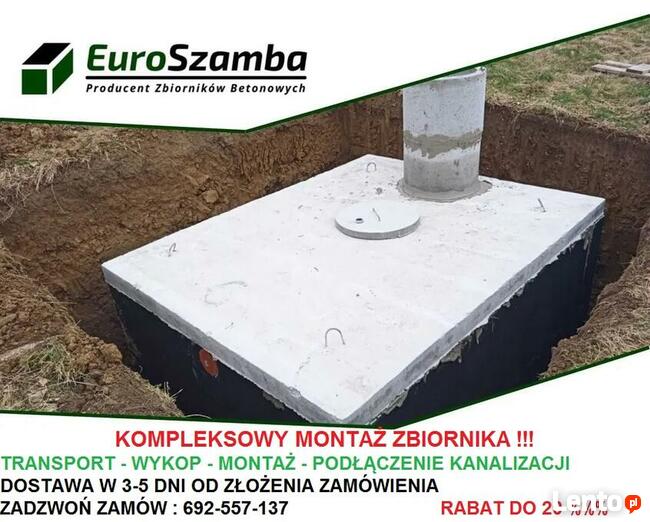 Rypin szambo deszczówka piwnice ogrodowe