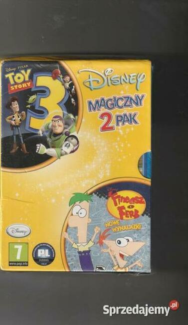 Disney magiczny 2 pak Toy Story 3 i Fineasz i Ferb