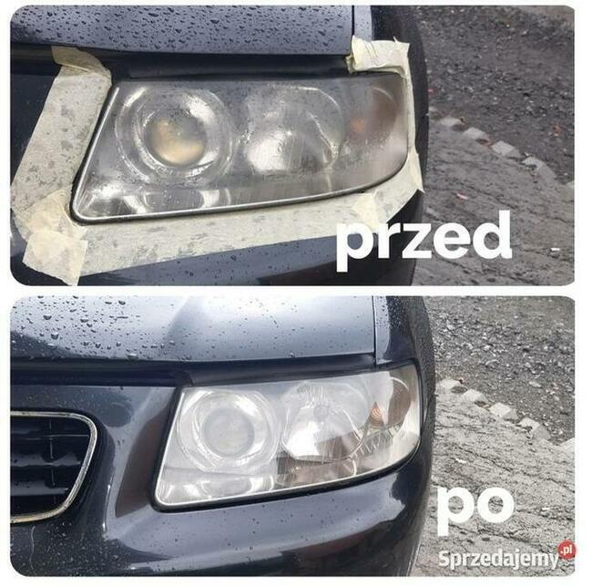 Polerowanie lamp samochowych
