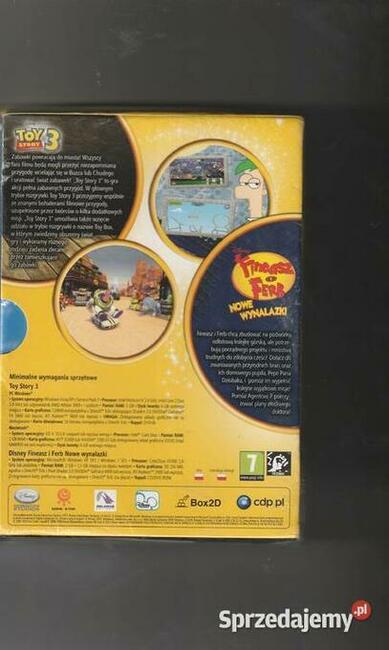 Disney magiczny 2 pak Toy Story 3 i Fineasz i Ferb